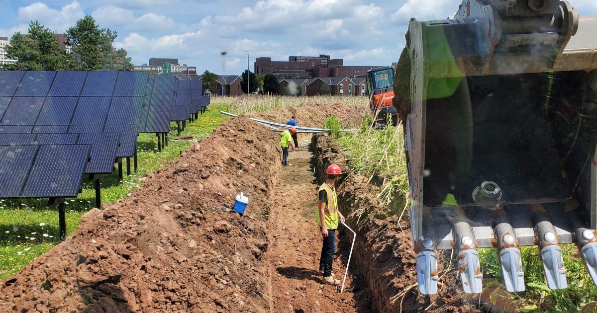 Trenching Project in Buffalo