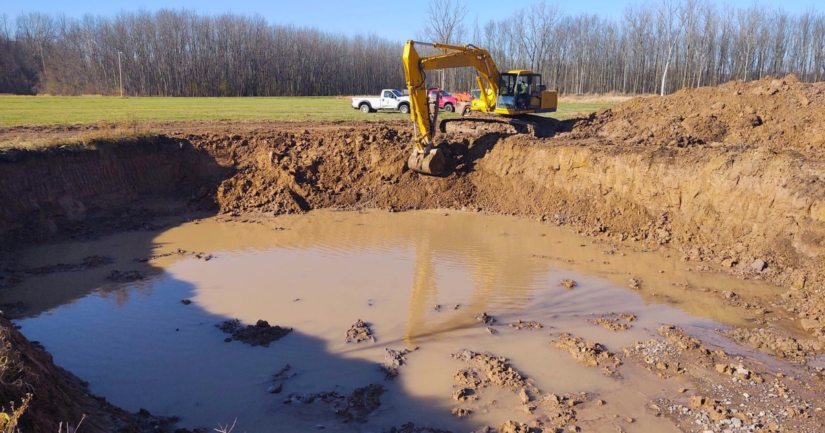 Pond Excavation