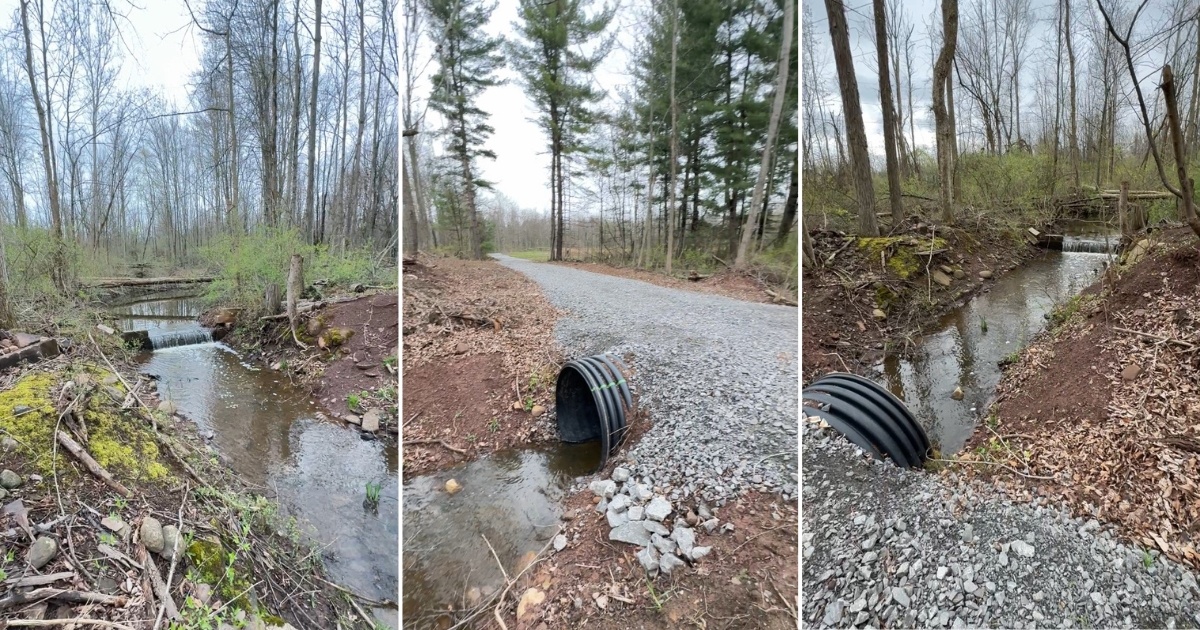 gravel driveway refresher project