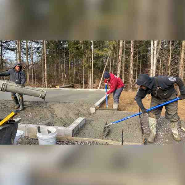 Concreting of Garage Floor