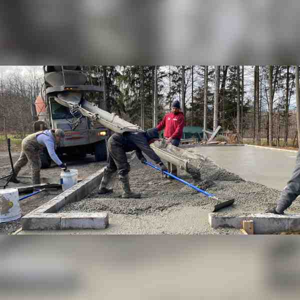 Concreting of Garage Floor