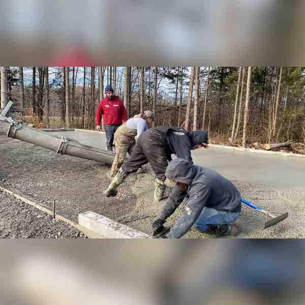 Concreting of Garage Floor