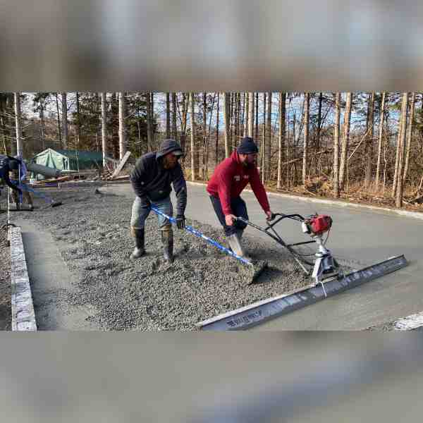 Concreting of Garage Floor