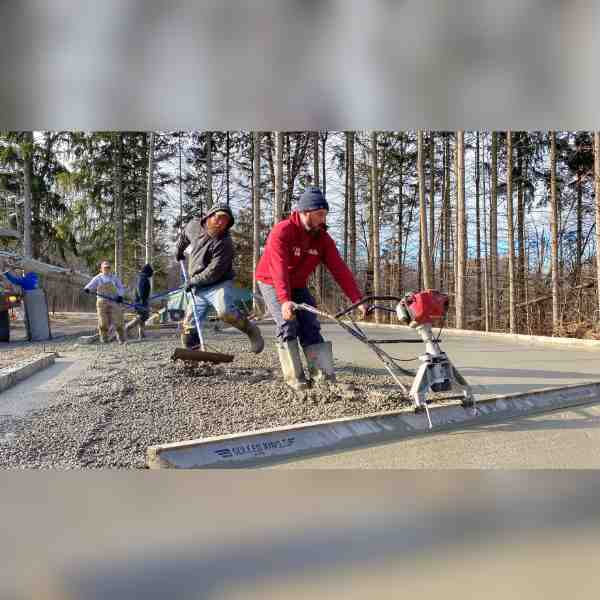 Concreting of Garage Floor