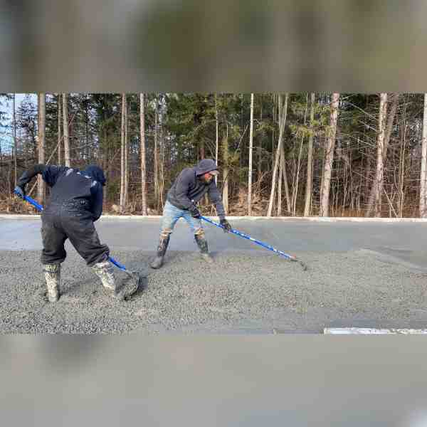 Concreting of Garage Floor