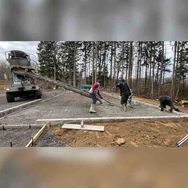 Concreting of Garage Floor