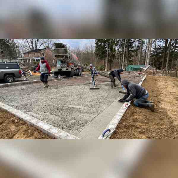 Concreting of Garage Floor