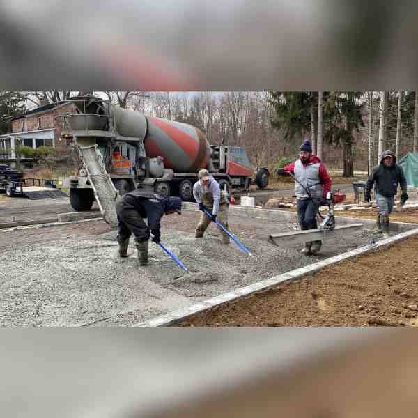 Concreting of Garage Floor