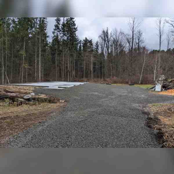 Gravel Driveway Installation Part 1 Entrance