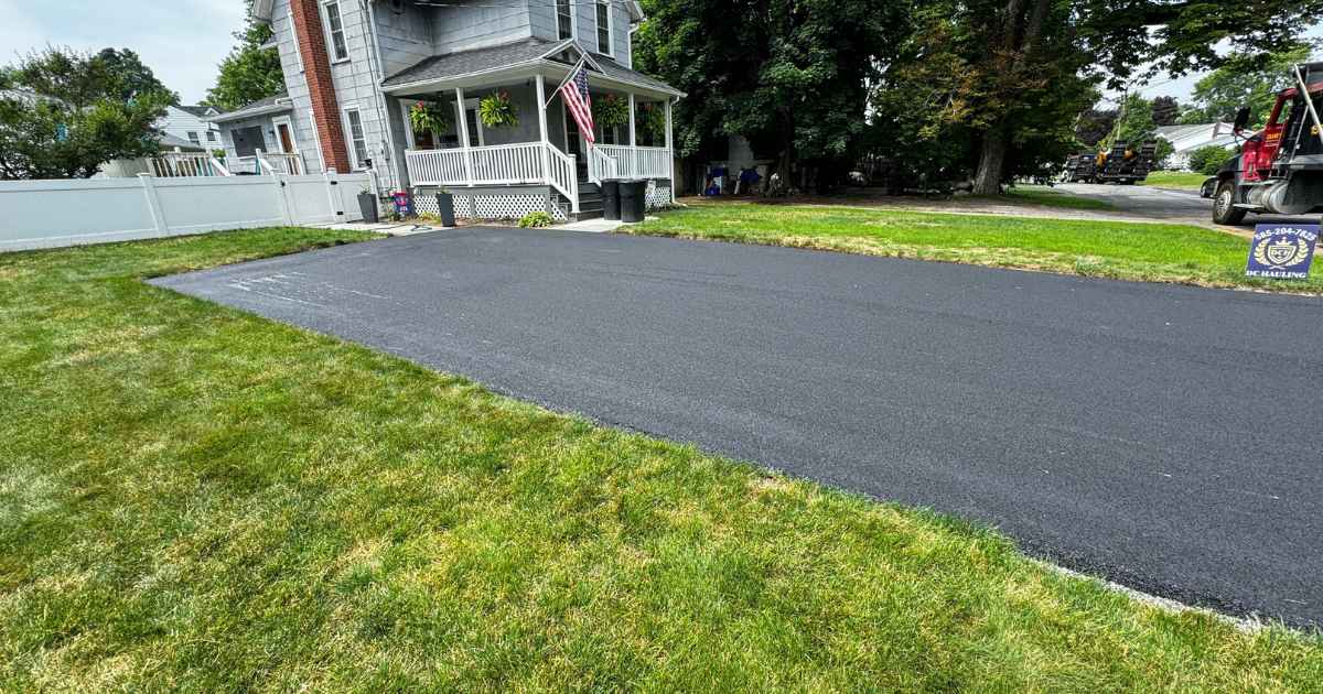 New Asphalt Driveway in Batavia New York