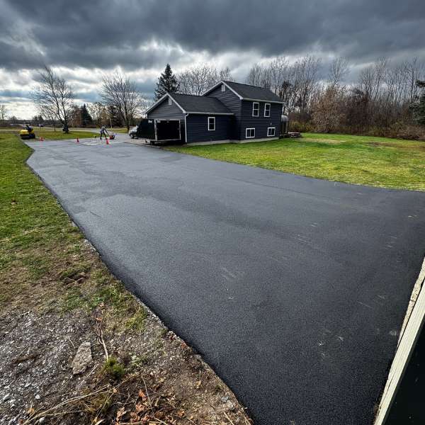 Completed Asphalt Driveway Project View 4