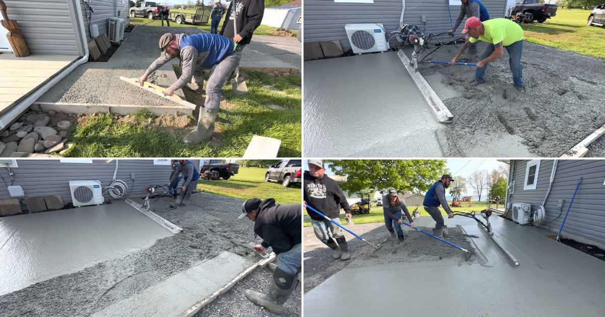 Concrete Vibratory Screeding